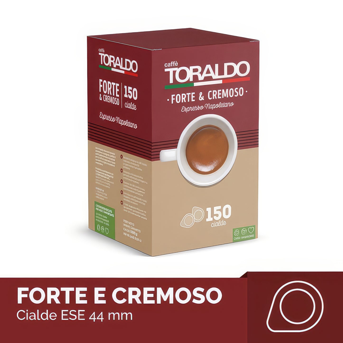 Cialde Toraldo Miscela Forte e Cremoso
