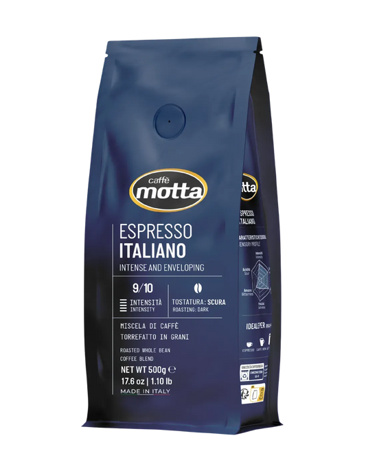 Motta Caffè in Grani 1 Kg – Miscela Arabica e Robusta, Espresso Intenso e Cremoso
