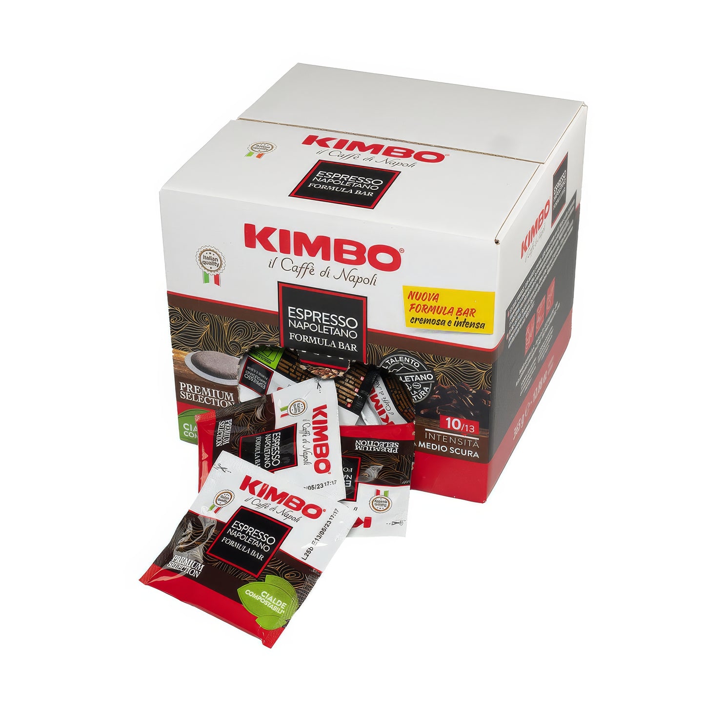 15/50/100 Kimbo Cialde Compostabili Espresso Napoletano