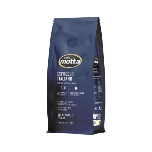 Motta Caffè in Grani 1 Kg – Miscela Arabica e Robusta, Espresso Intenso e Cremoso