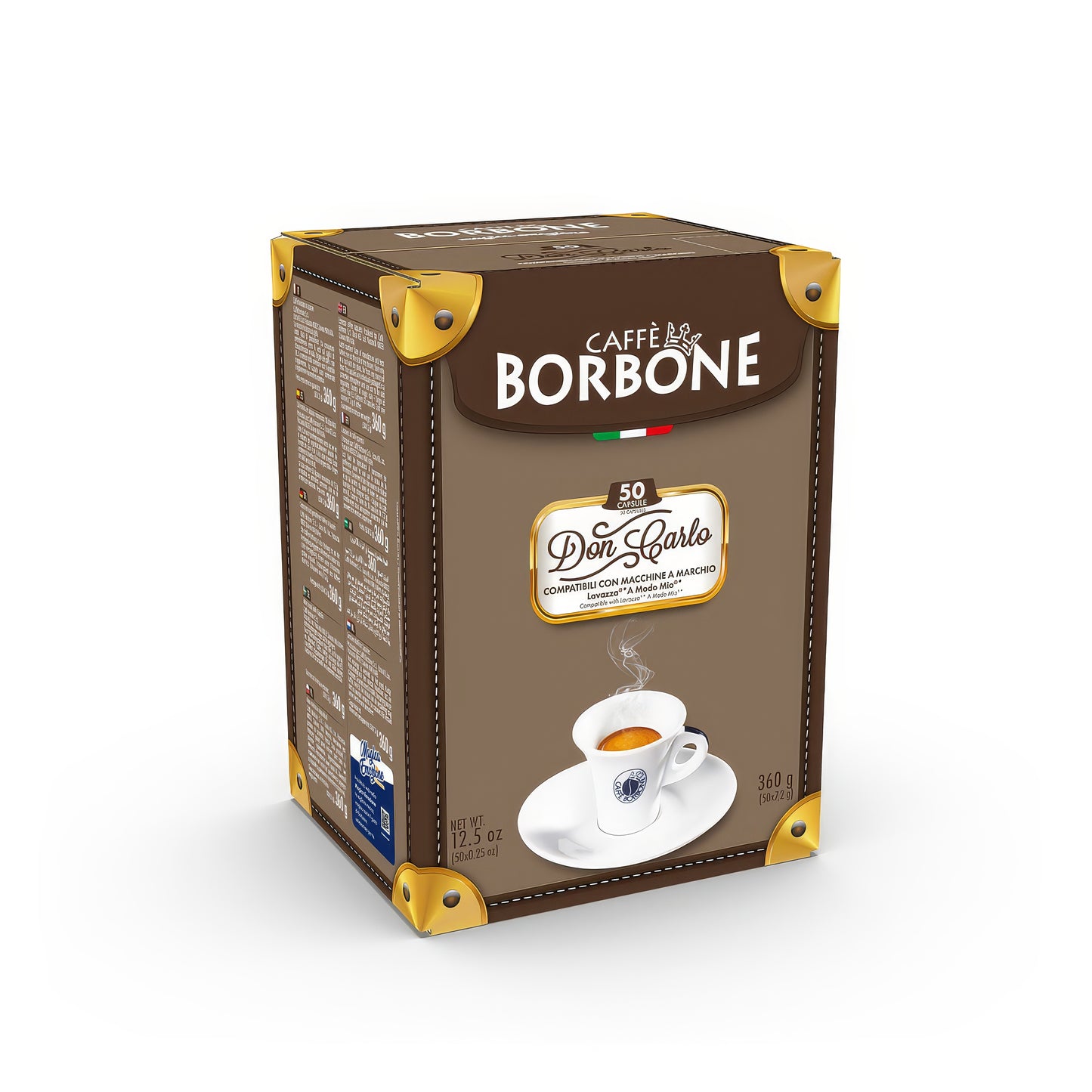 50/100 capsule Borbone Capsule Compatibili Don Carlo