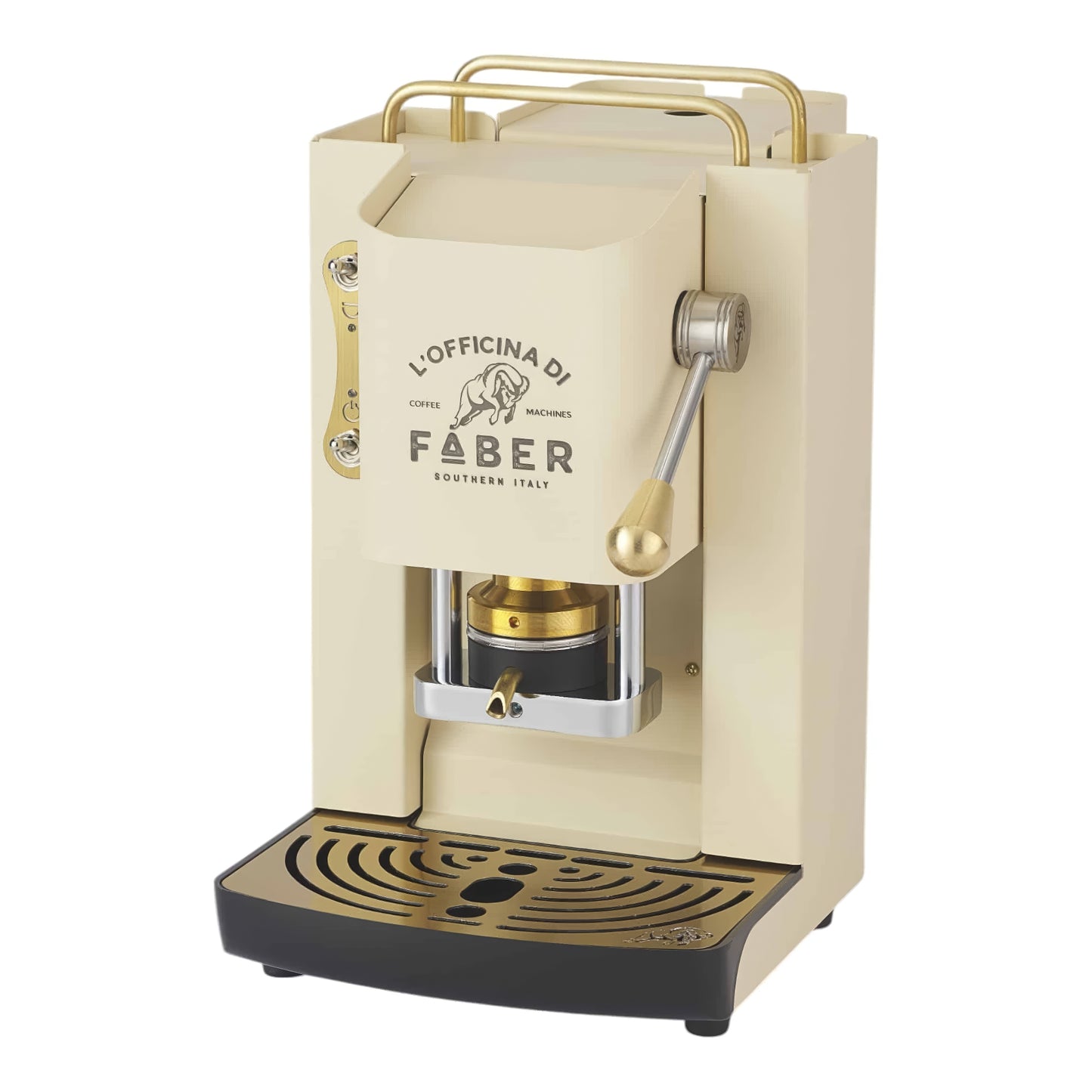 Macchina da Caffè Faber Pro Deluxe Rifiniture Ottonate