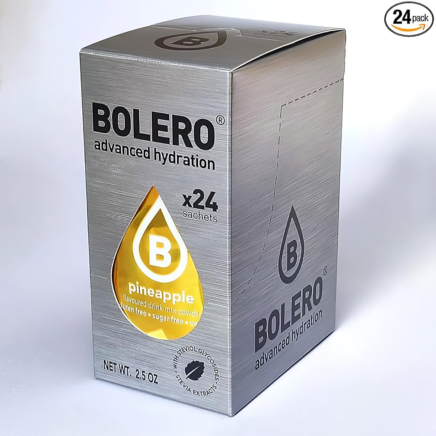 24 Bustine Bolero Drinks Preparato Polvere Solubile Per Bevanda Fresca in Acqua