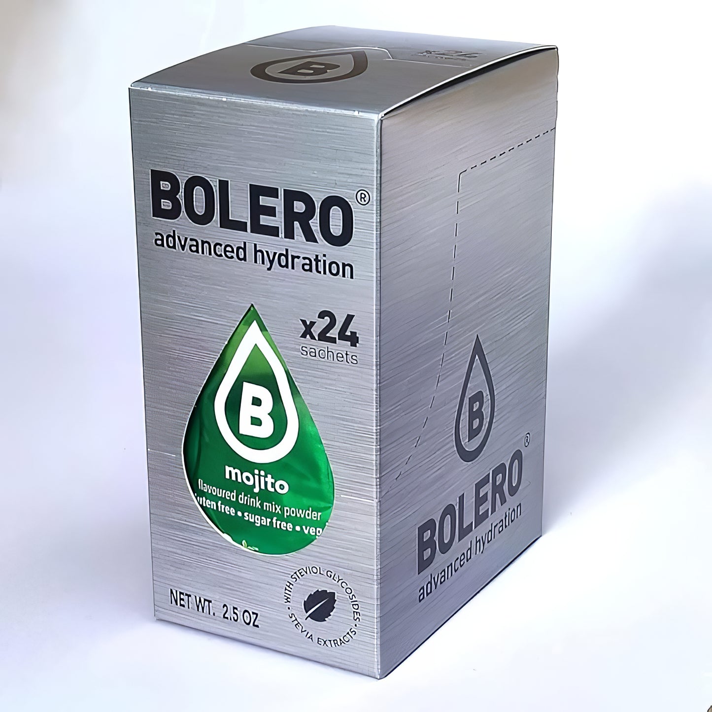 24 Bustine Bolero Drinks Preparato Polvere Solubile Per Bevanda Fresca in Acqua