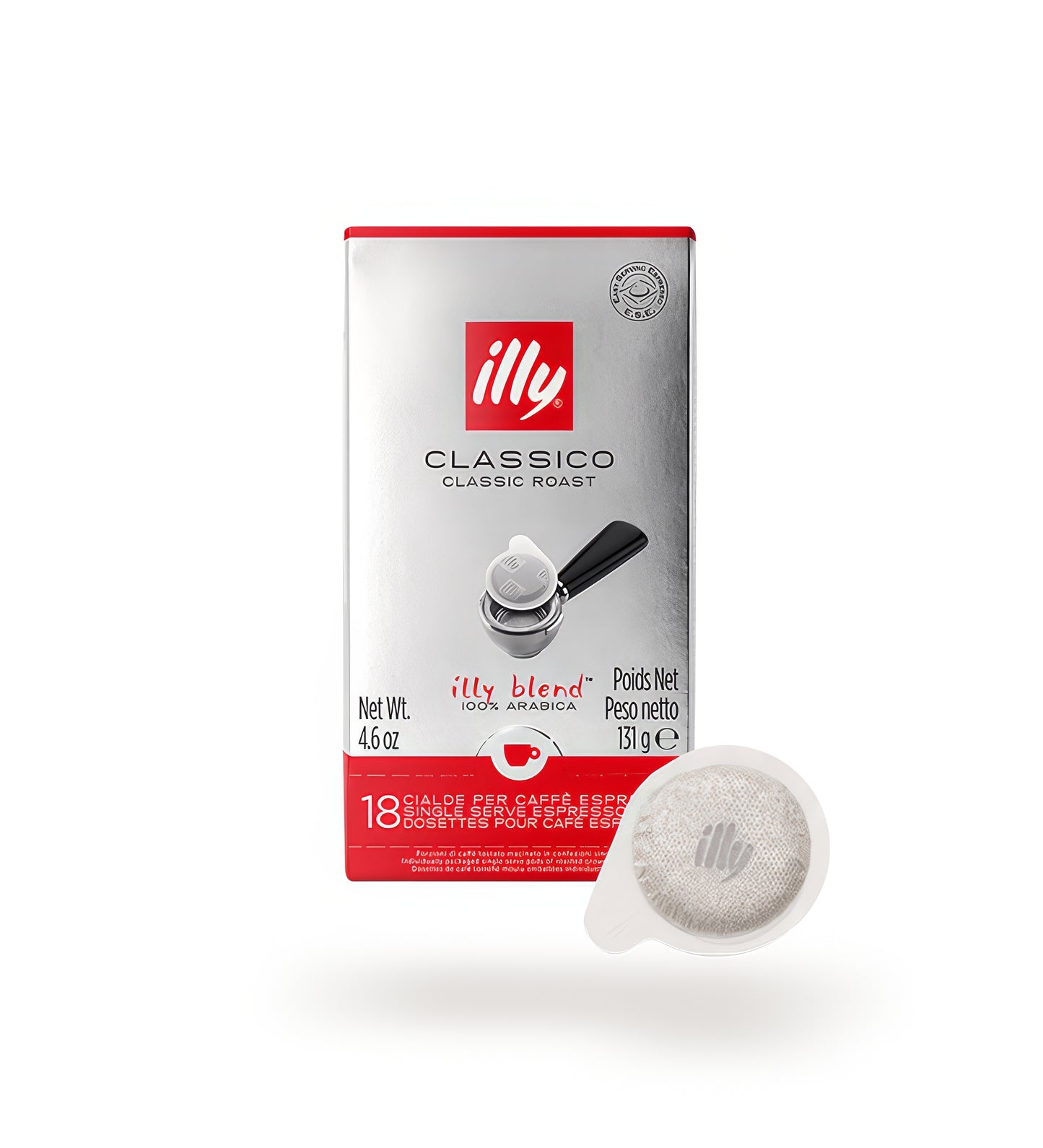 Illy Caffè 18/40 Cialde Compostabiil ESE 44mm