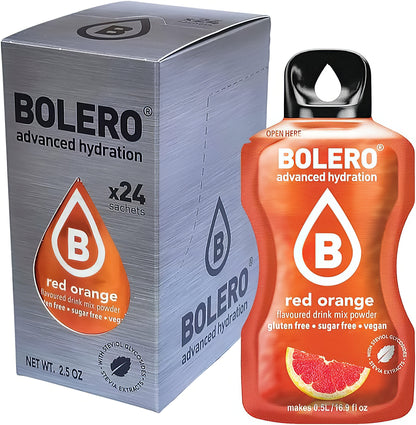 24 Bustine Bolero Drinks Preparato Polvere Solubile Per Bevanda Fresca in Acqua