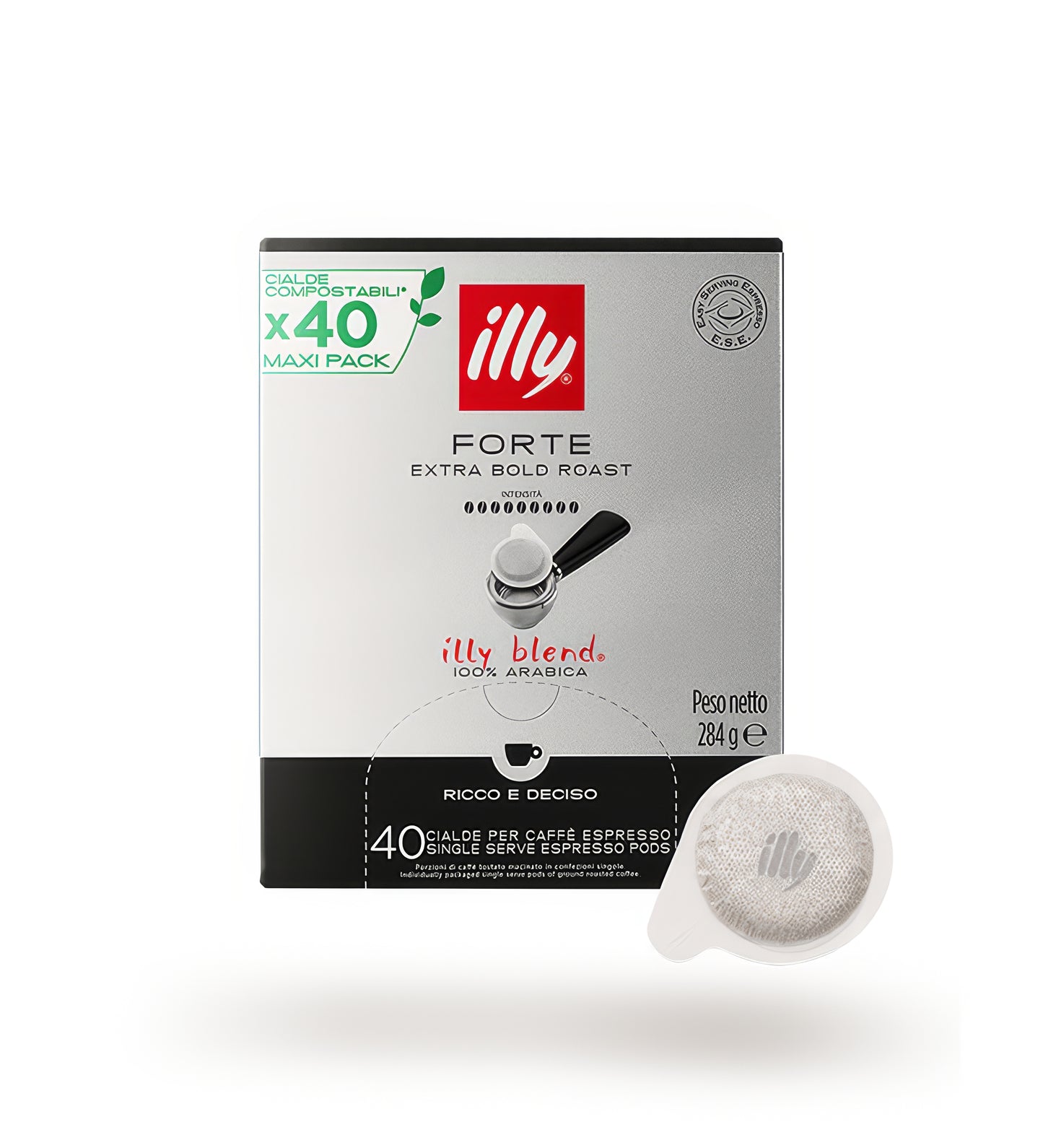 Illy Caffè 18/40 Cialde Compostabiil ESE 44mm