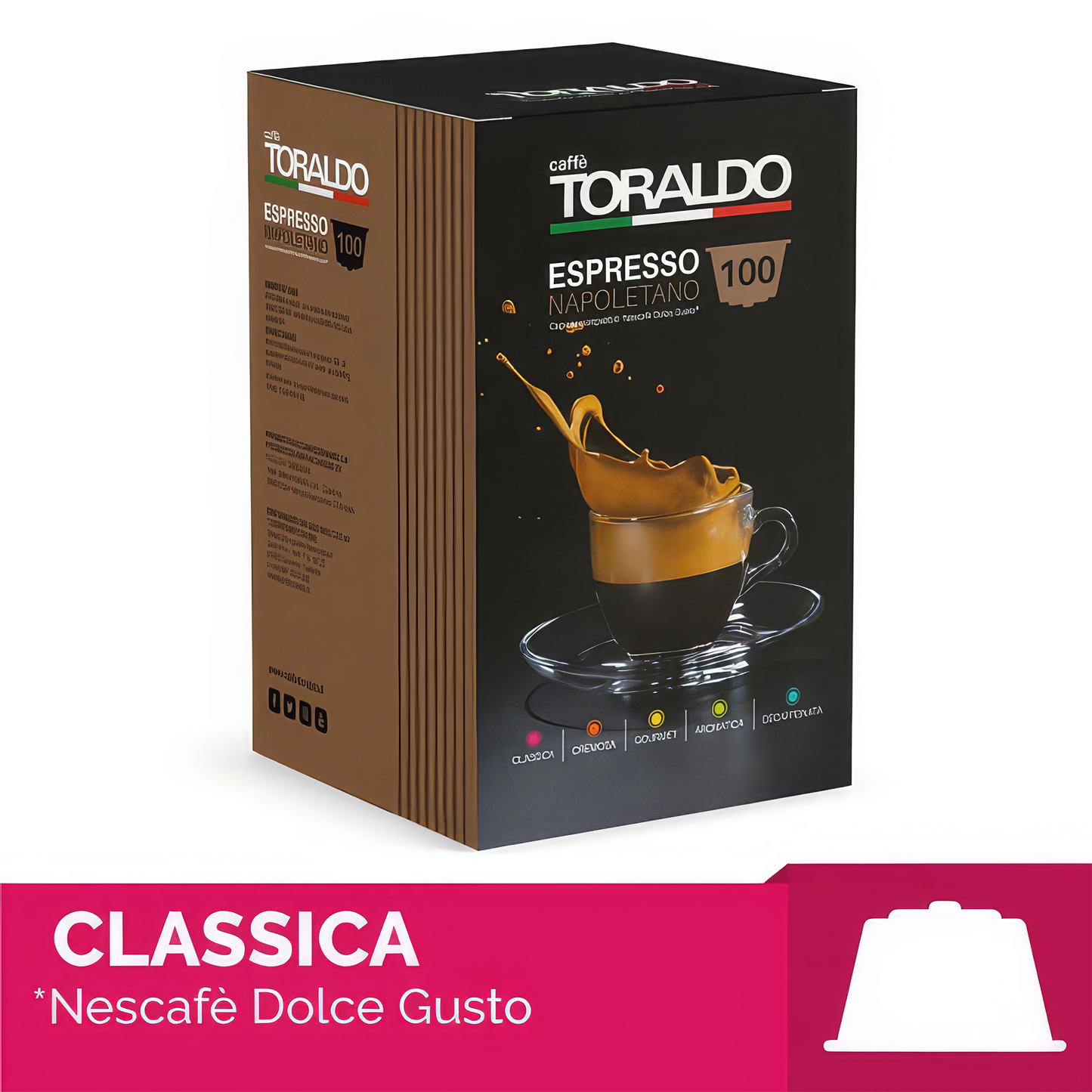 100 Capsule Toraldo Miscela Classica