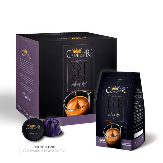 100 Capsule Caffè del Re ”Dolce Regno” compatibili Nescafè Dolce Gusto