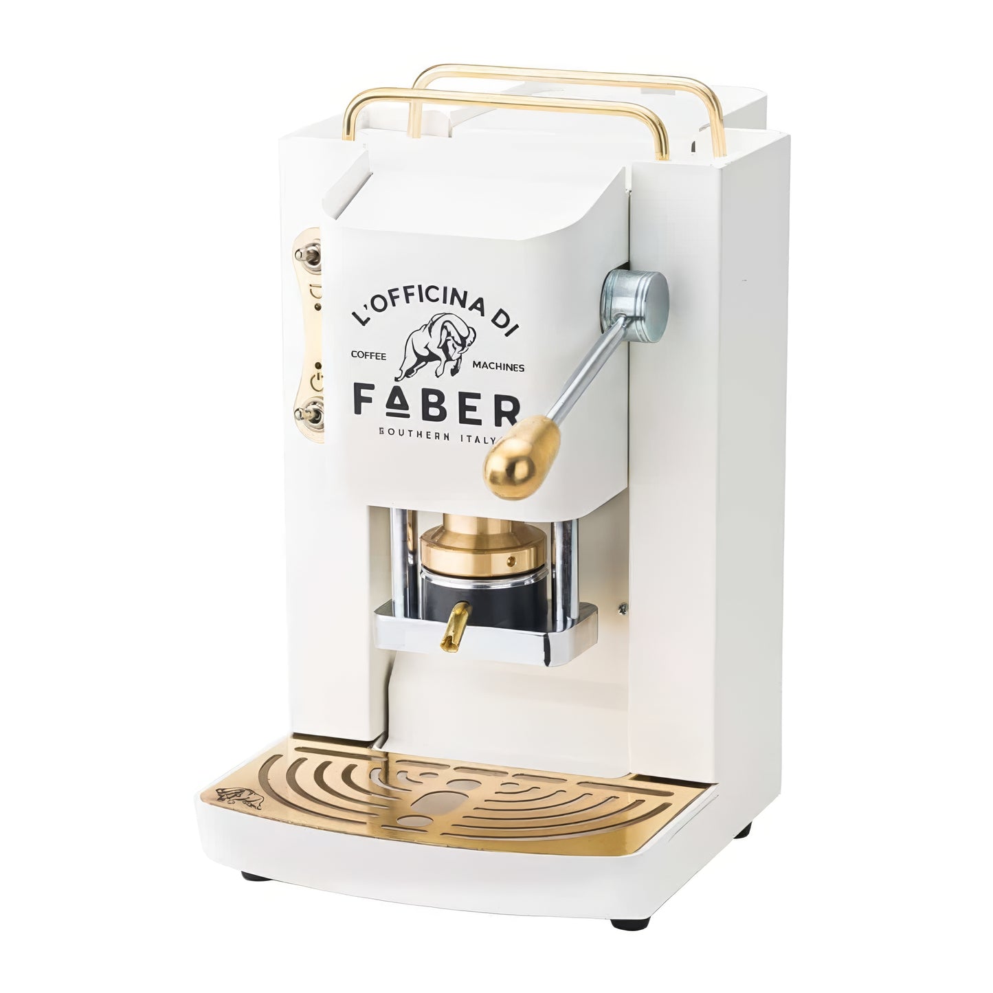 Macchina da Caffè Faber Pro Deluxe Rifiniture Ottonate