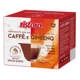 Ristora Caffè e Ginseng 10 Capsule Compatibili Nescafè Dolce Gusto