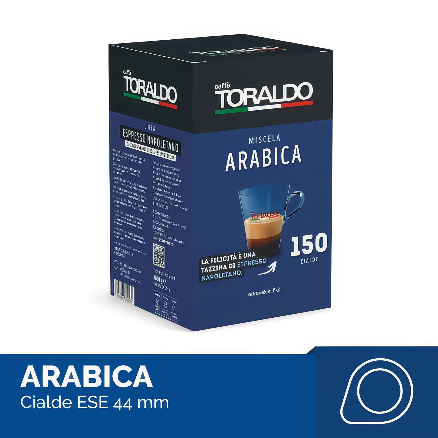 50/150 Cialde Toraldo Miscela Arabica