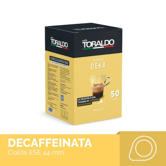 50/150 Cialde Toraldo Miscela Decaffeinato