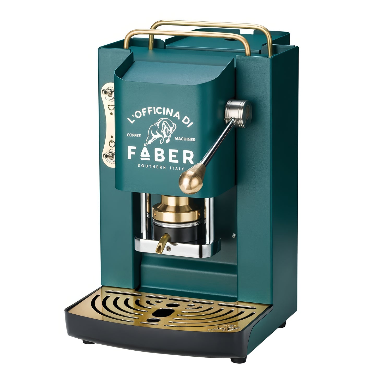 Macchina da Caffè Faber Pro Deluxe Rifiniture Ottonate