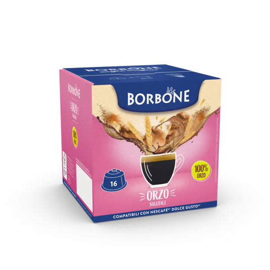 16 Capsule Borbone Per ORZO SOLUBILE