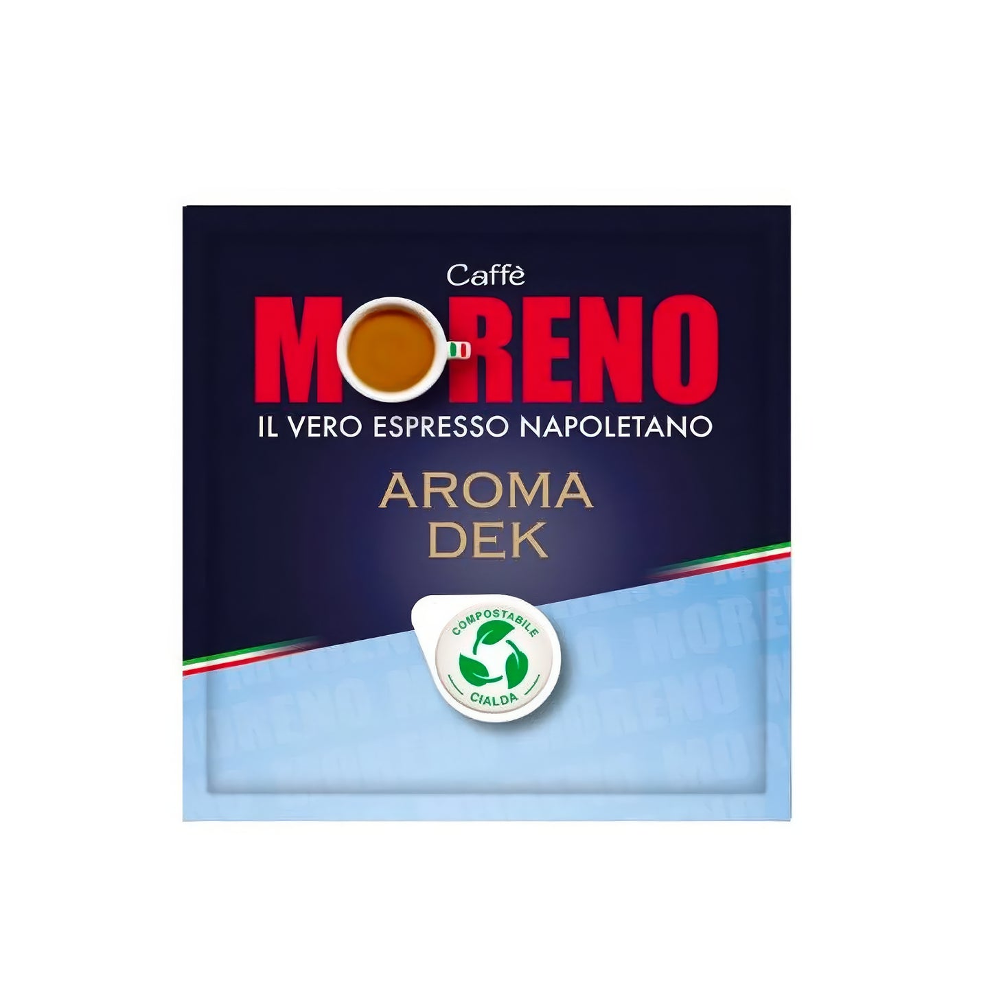 50/150 Cialde Compostabili Caffe' Moreno Ese 44 Mm Miscela Aroma Dek 