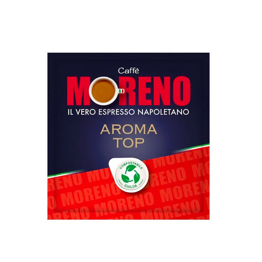 50/150 Cialde Compostabili Caffe' Moreno Ese 44 Mm Miscela Aroma Top 