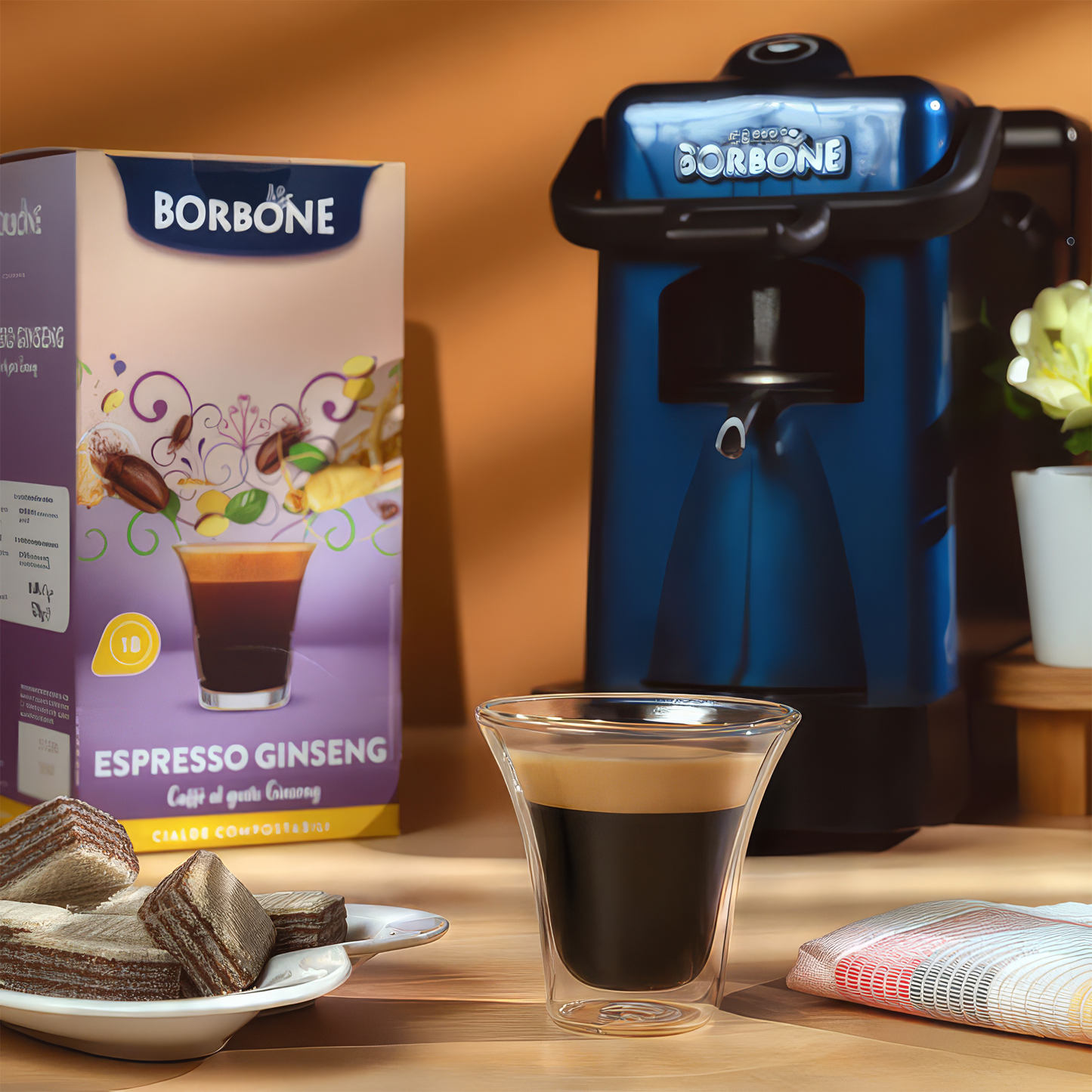 18 Cialde Borbone CAFFÈ AL GINSENG