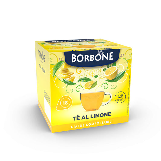 18 Cialde Borbone TÈ AL LIMONE