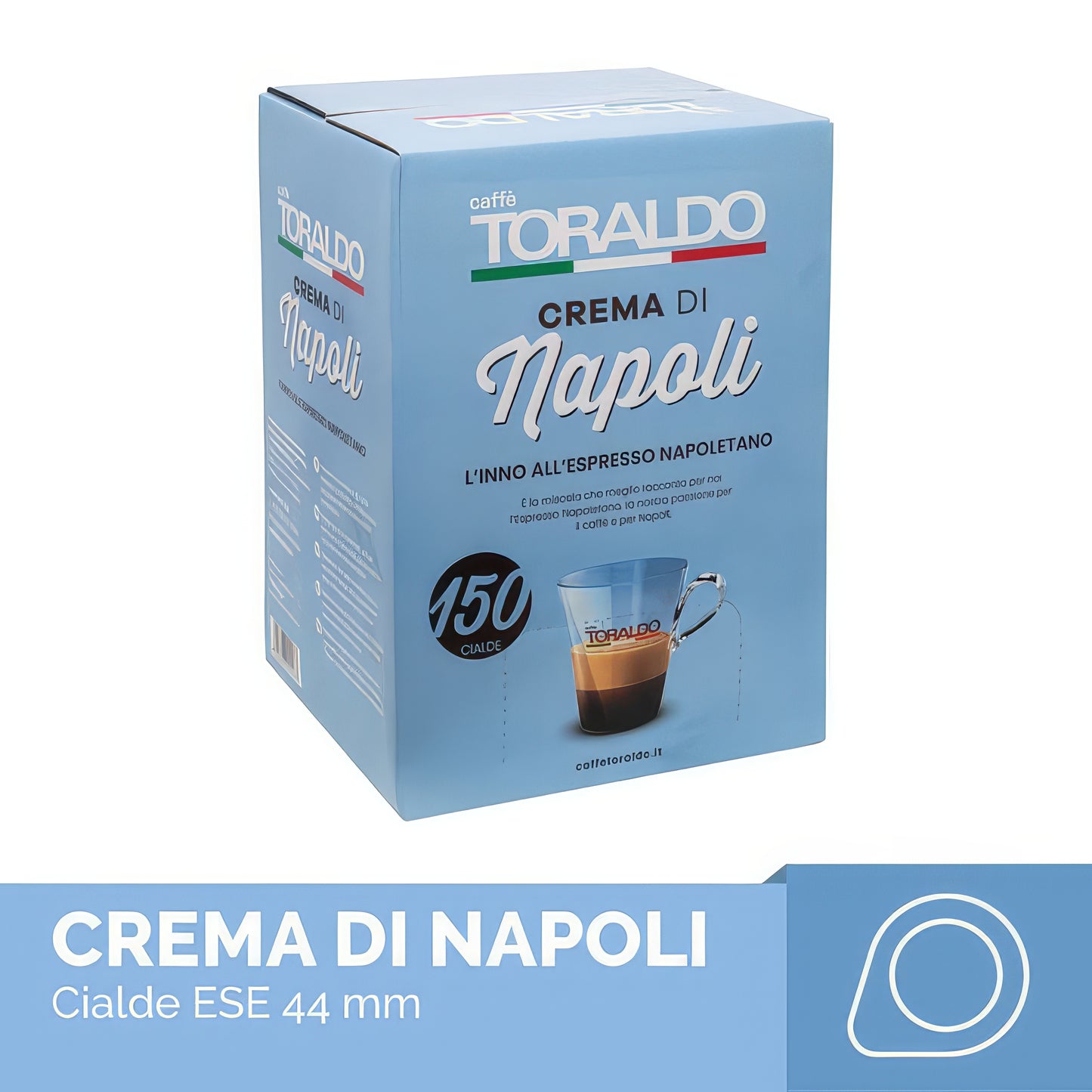 50/150 Cialde Toraldo Miscela Crema di Napoli