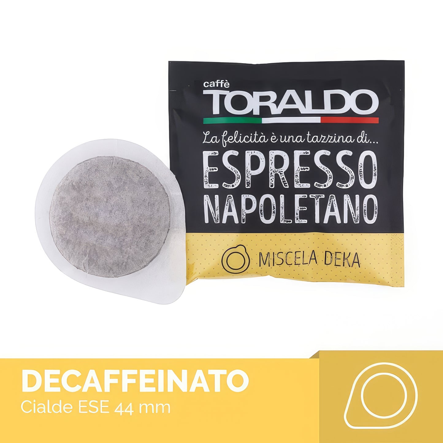 50/150 Cialde Toraldo Miscela Decaffeinato