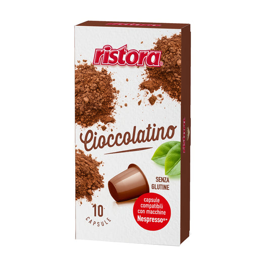 Ristora Cioccolatino 10 Capsule Compatibili Nespresso