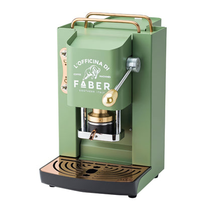 Macchina da Caffè Faber Pro Deluxe Rifiniture Ottonate