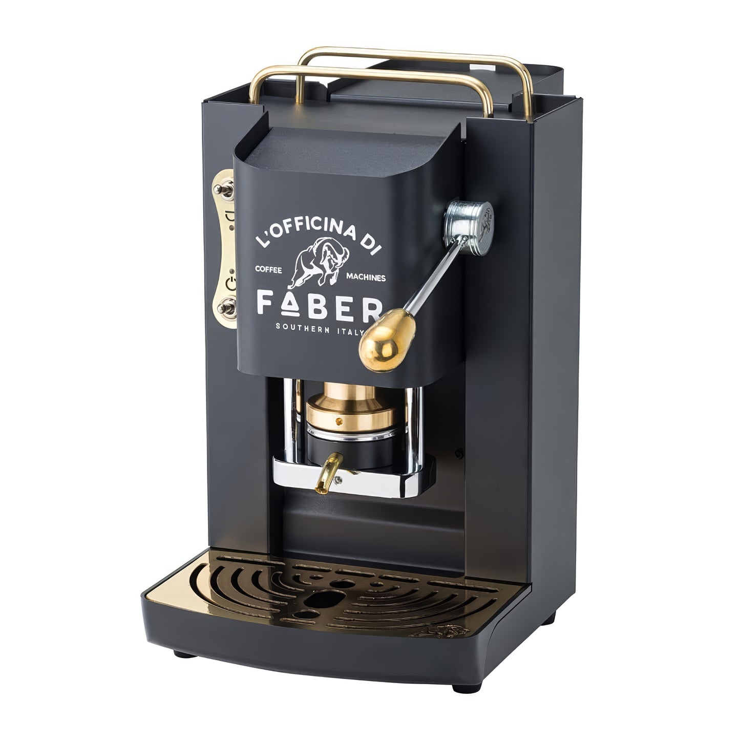 Macchina da Caffè Faber Pro Deluxe Rifiniture Ottonate