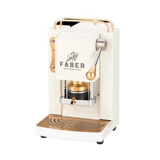 Macchina da Caffè Faber Mini Deluxe Rifiniture Ottonate