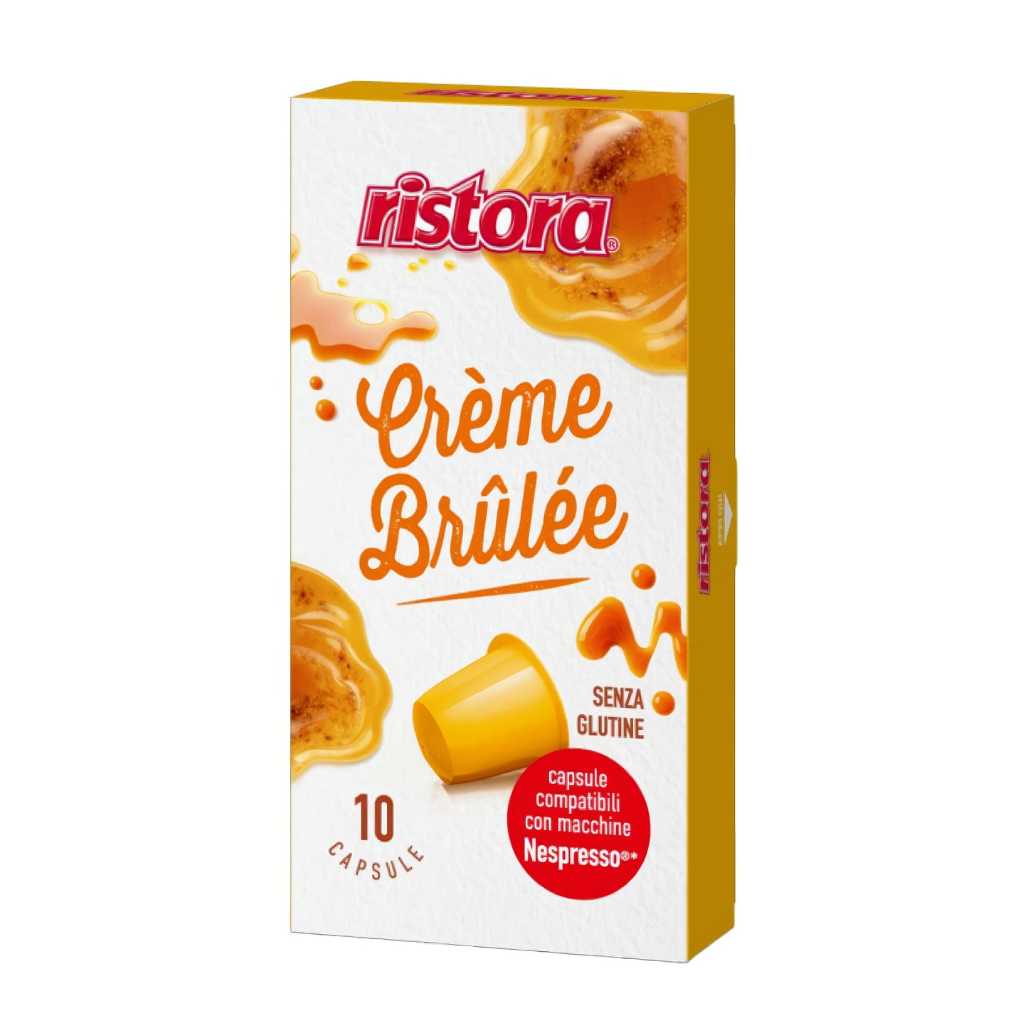 Ristora Creme Brulèe 10 Capsule Compatibili Nespresso