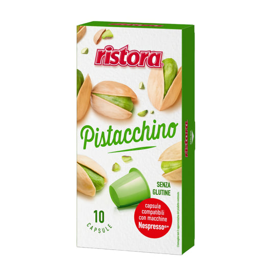 Ristora Pistacchino 10 Capsule Compatibili Nespresso