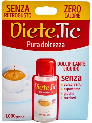 Diete-Tic Dolcificante Gocce – Dolcificante Liquido