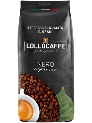 Caffè Lollo Nero in Grani 1 Kg – Miscela Intensa