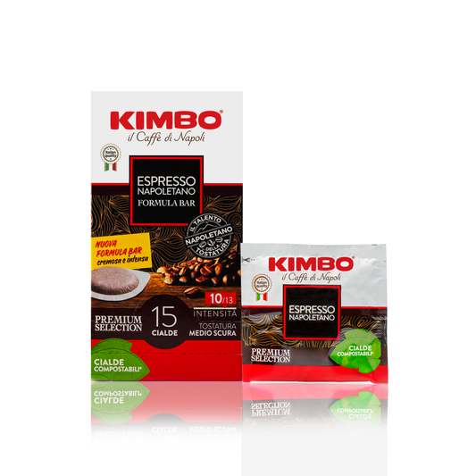 15/50/100 Kimbo Cialde Compostabili Espresso Napoletano