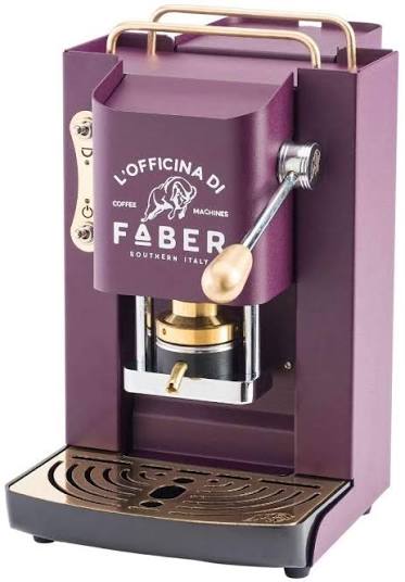 Macchina da Caffè Faber Pro Deluxe Rifiniture Ottonate