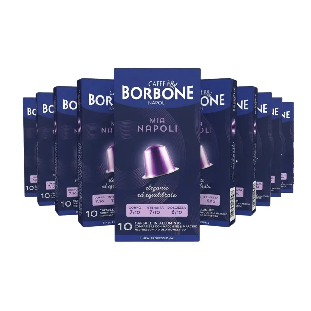 BORBONE CAPSULE ALLUMINIO NESPESSO