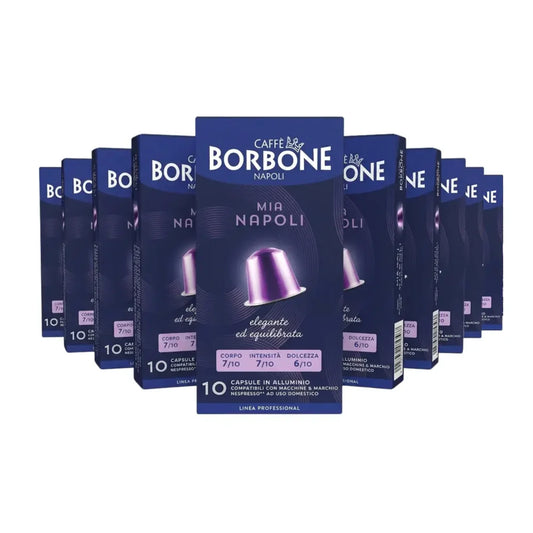 BORBONE CAPSULE ALLUMINIO NESPESSO