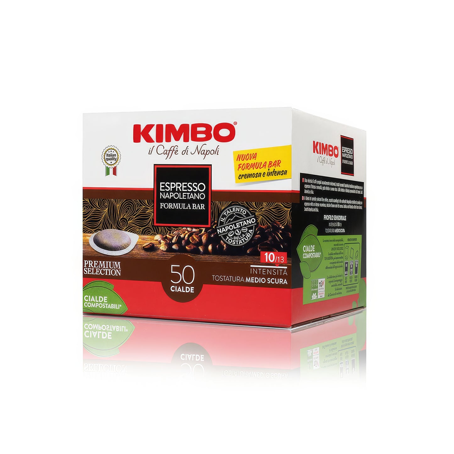 15/50/100 Kimbo Cialde Compostabili Espresso Napoletano